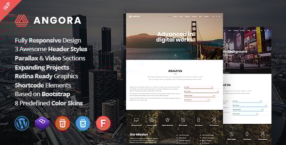 Angora - Responsive One Page Parallax WordPress Theme Logo